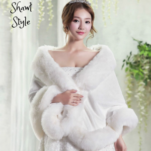 Winter Gorgeous Wedding Shawls - Women Wraps - Bridal Jacket