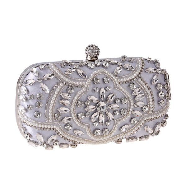 Women's Evening Clutch Bag Bridal Purse Luxury Wedding Clutch for Special Events Exquisite Crystal Ladies Party Handbags - Image 13