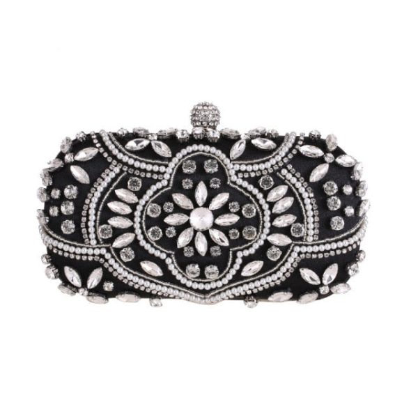 Women's Evening Clutch Bag Bridal Purse Luxury Wedding Clutch for Special Events Exquisite Crystal Ladies Party Handbags - Image 5