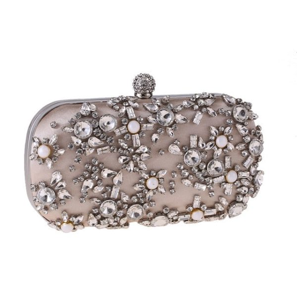 Women's Evening Clutch Bag Bridal Purse Luxury Wedding Clutch for Special Events Exquisite Crystal Ladies Party Handbags - Image 12