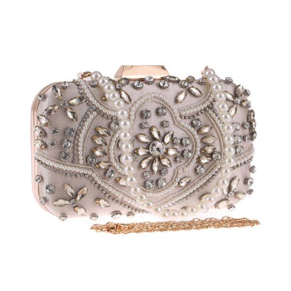 Women's Evening Clutch Bag Bridal Purse Luxury Wedding Clutch for Special Events Exquisite Crystal Ladies Party Handbags - Image 9