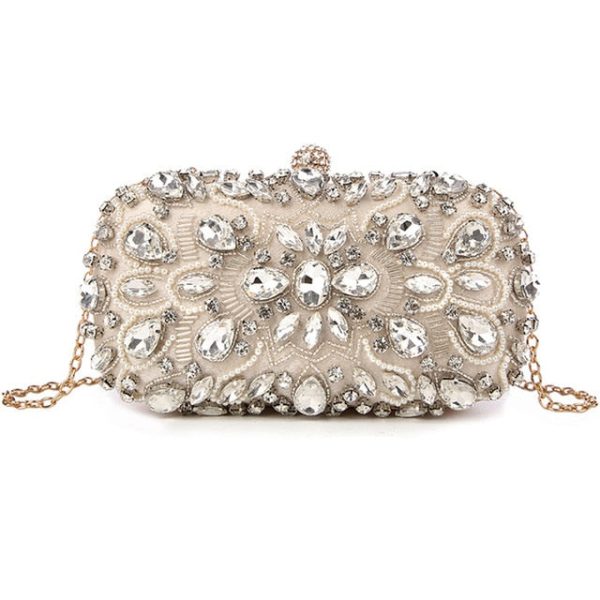 Women's Evening Clutch Bag Bridal Purse Luxury Wedding Clutch for Special Events Exquisite Crystal Ladies Party Handbags - Image 6