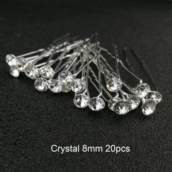 Women U Shape Hair Clips Bobby Pins for Women Girls Brides Hairstyling Tools Accessories Crystal Pearl Hairpins Metal Barrettes - Image 28