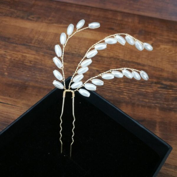 Women U Shape Hair Clips Bobby Pins for Women Girls Brides Hairstyling Tools Accessories Crystal Pearl Hairpins Metal Barrettes - Image 7