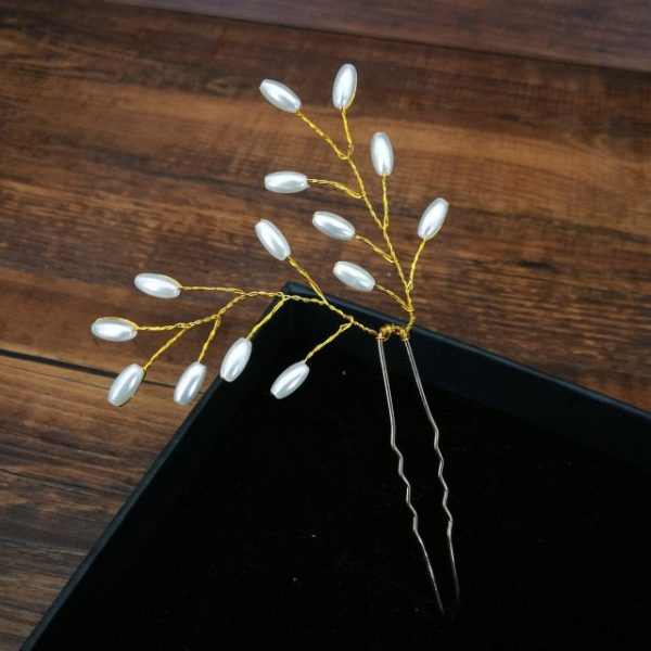 Women U Shape Hair Clips Bobby Pins for Women Girls Brides Hairstyling Tools Accessories Crystal Pearl Hairpins Metal Barrettes - Image 14