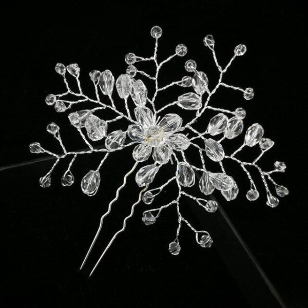 Women U Shape Hair Clips Bobby Pins for Women Girls Brides Hairstyling Tools Accessories Crystal Pearl Hairpins Metal Barrettes - Image 4