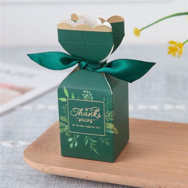 Wedding Supplies Upscale Small Candy Box Set-5 piece set - Image 15