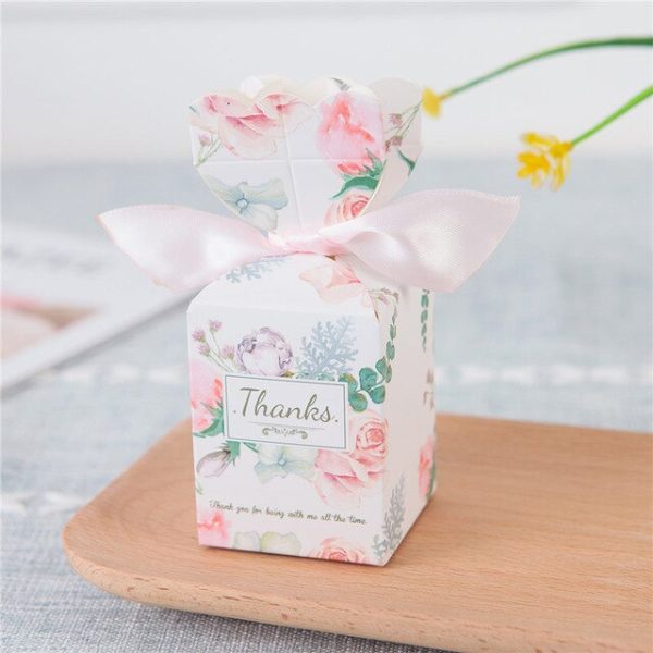 Wedding Supplies Upscale Small Candy Box Set-5 piece set - Image 8