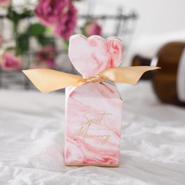 Wedding Supplies Upscale Small Candy Box Set-5 piece set - Image 11