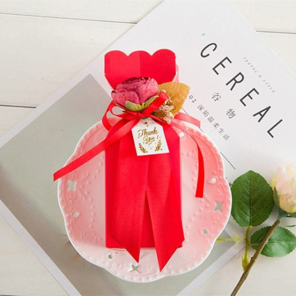 Wedding Supplies Upscale Small Candy Box Set-5 piece set - Image 14
