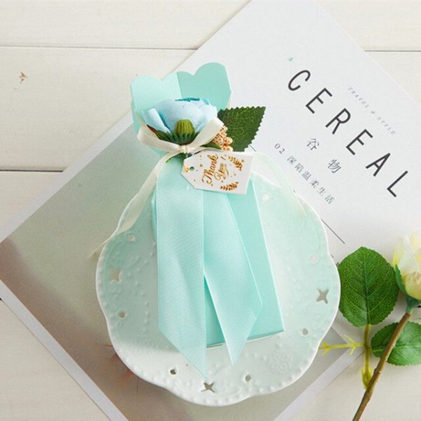 Wedding Supplies Upscale Small Candy Box Set-5 piece set - Image 12