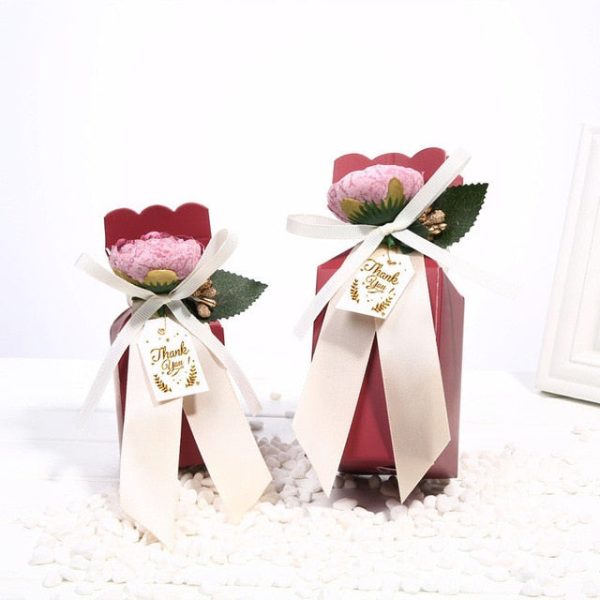 Wedding Supplies Upscale Small Candy Box Set-5 piece set - Image 6
