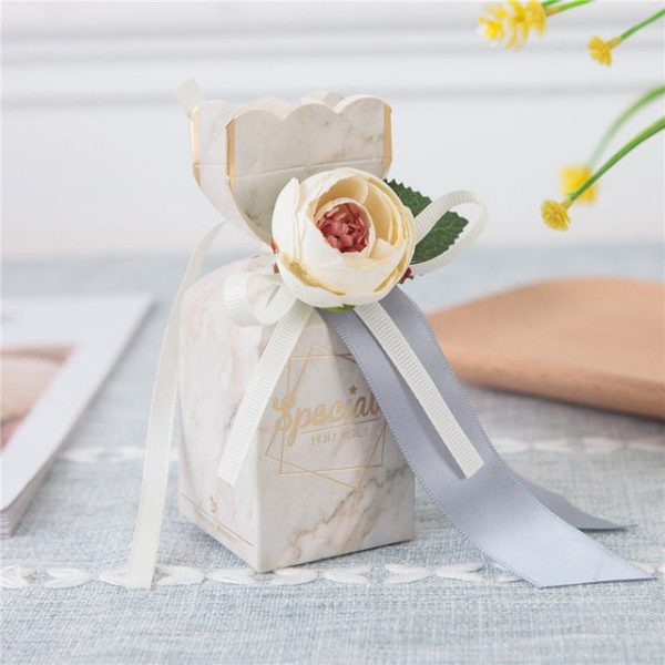 Wedding Supplies Upscale Small Candy Box Set-5 piece set - Image 13